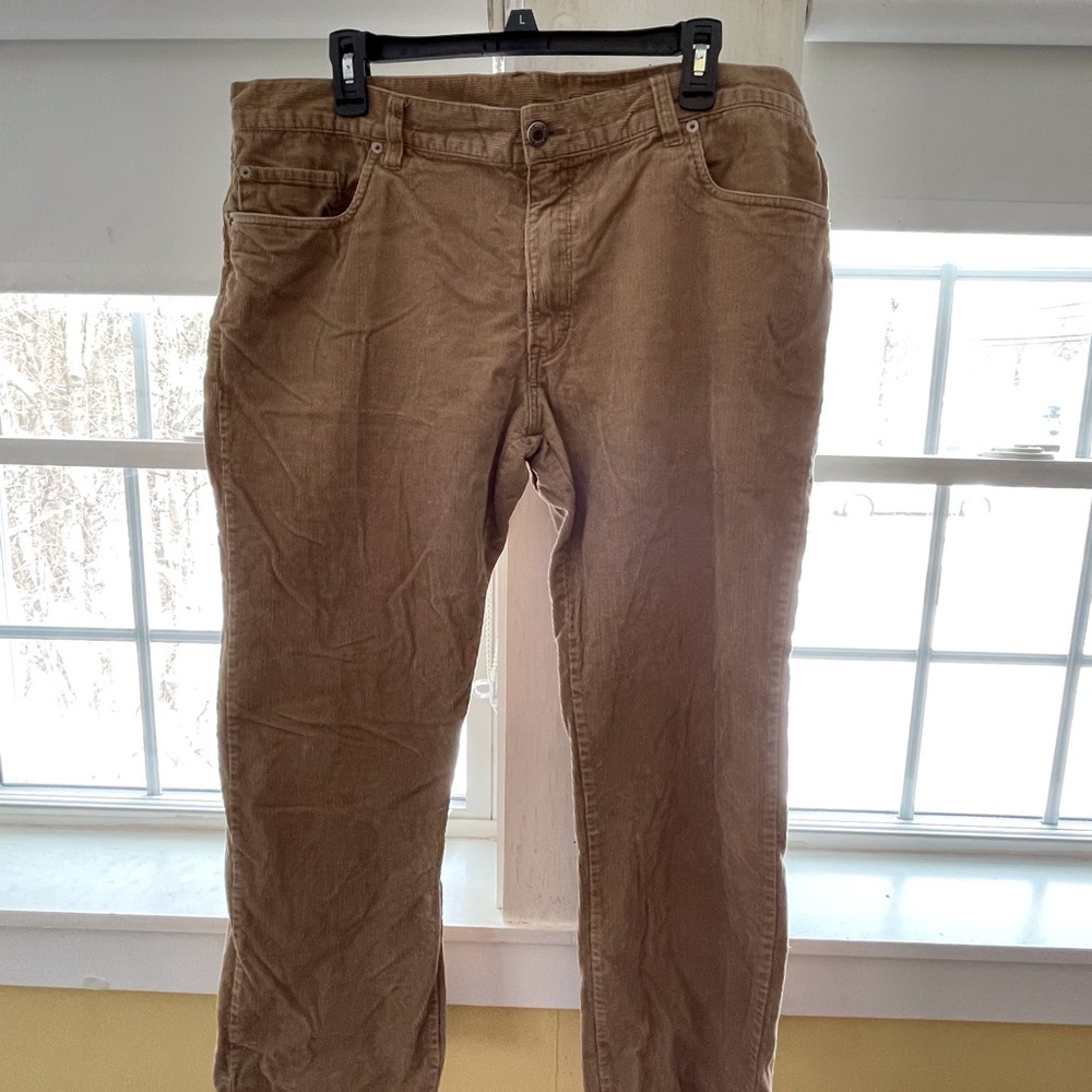 Wool rich pants